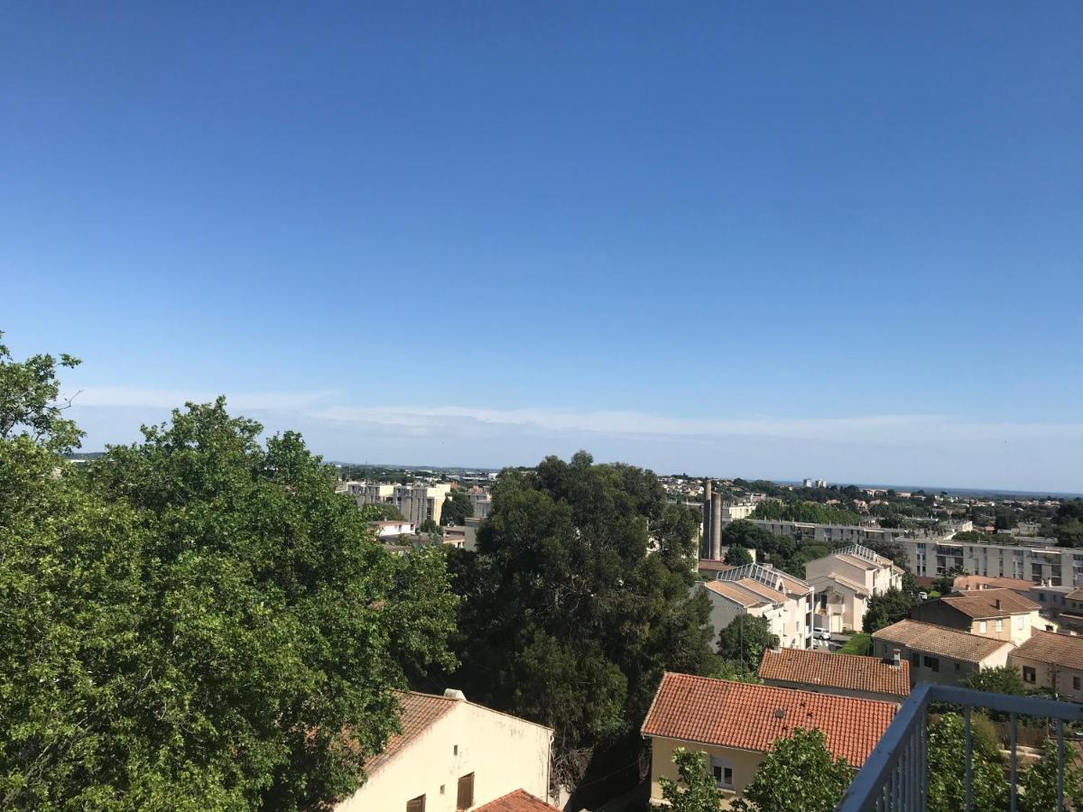 Bel Appartement Avec Vue Et Parking Prive Beziers Bagian luar foto